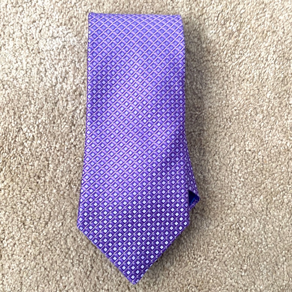 Purple necktie
